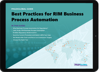 Best Practices for RIM Business Process Automation