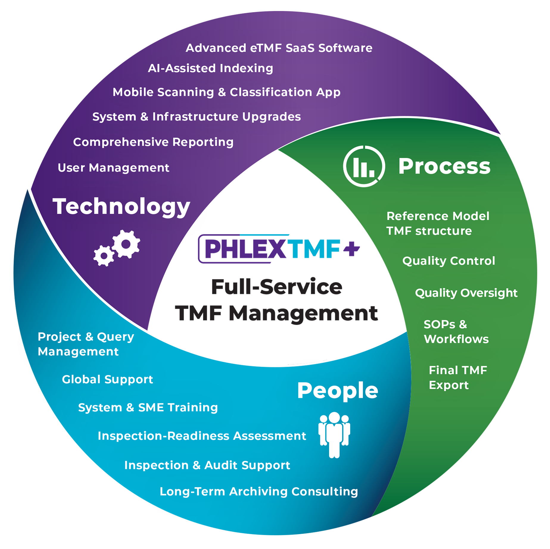 PhlexTMF+ Circle Graphic