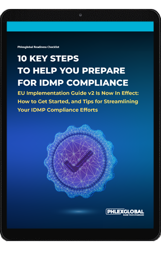 IDMP Checklist on Table
